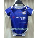 Camisolas de Futebol Chelsea Mini Equipamento Principal 2018/19 Manga Curta